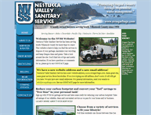 Tablet Screenshot of nvssgarbage.com